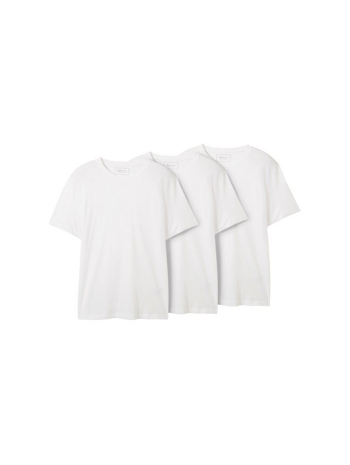 TOM TAILOR Denim T-Shirt (Packung, 3-tlg) – Bild 4 von 5
