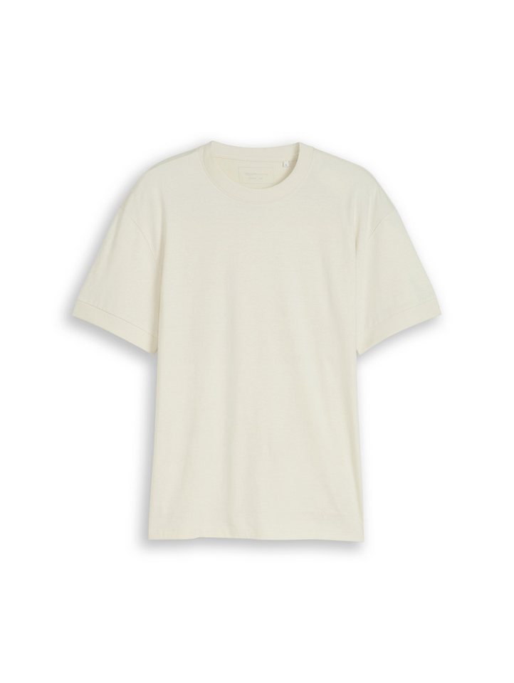 TOM TAILOR Denim T-Shirt unifarben – Bild 5 von 5