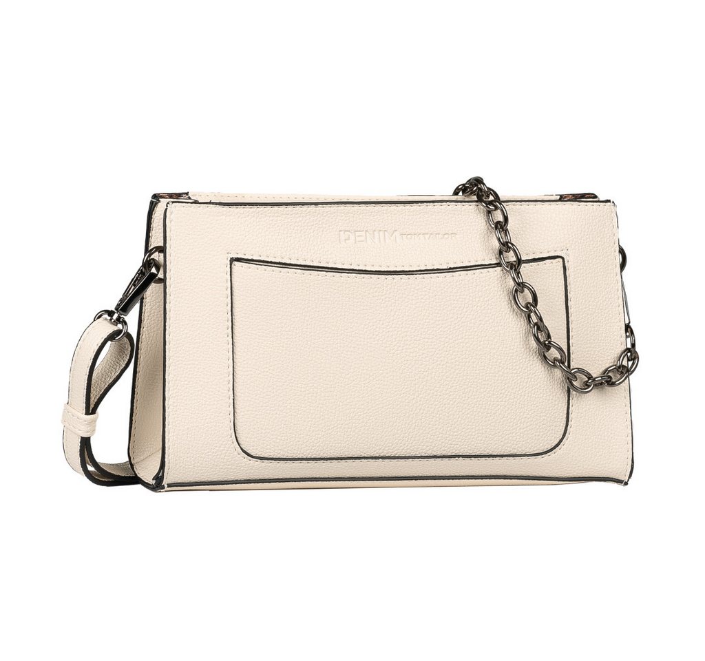 TOM TAILOR Denim Umhängetasche Lennon, Damen Schultertasche, Handtasche mit abnehmbarer Metallkette – Bild 3 von 4