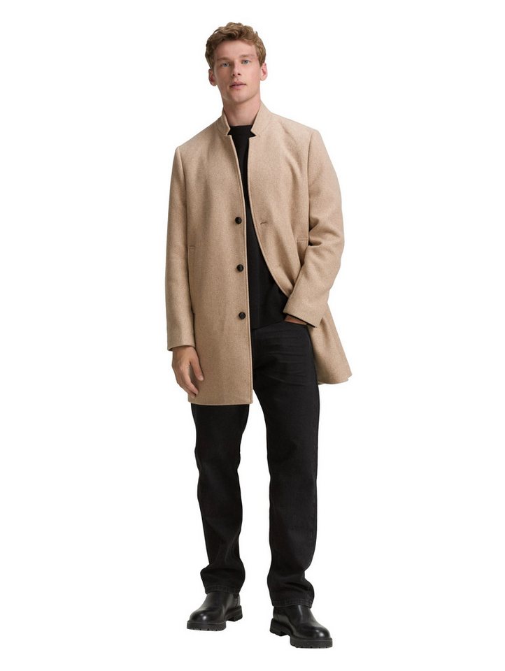 TOM TAILOR Denim Wolljacke mit Stehkragen – Bild 4 von 5