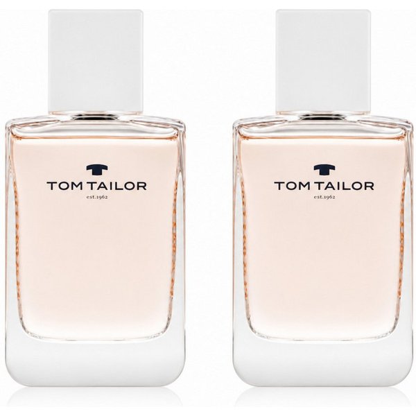TOM TAILOR Duft-Set Woman Eau de Toilette Doppelpack 2 × 50 ml, 2-tlg., Doppelpack mit 2 × 50 ml für Alltag und Reisen