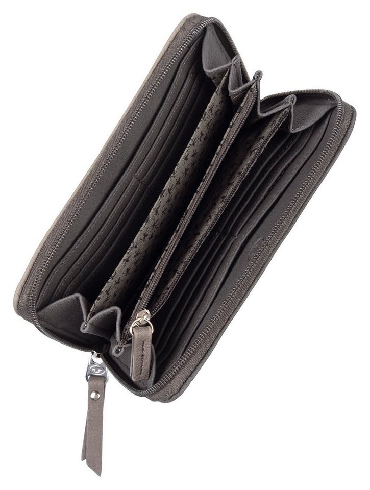 TOM TAILOR Geldbörse ELLEN Long zip wallet, im modischen Streifendesign – Bild 3 von 3