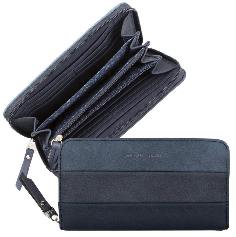 TOM TAILOR Geldbörse ELLEN Long zip wallet, im modischen Streifendesign – Bild 2 von 3