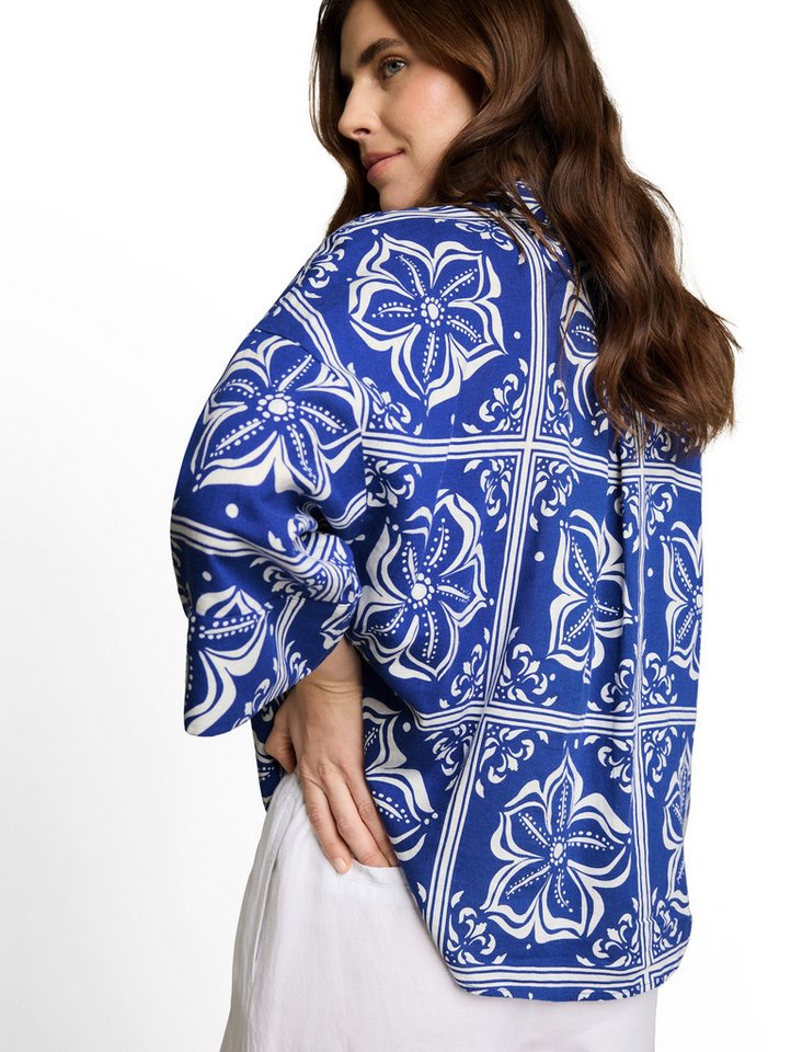 TOM TAILOR Hemdbluse mit All-Over Print – Bild 3 von 5