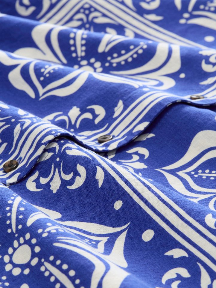 TOM TAILOR Hemdbluse mit All-Over Print – Bild 5 von 5