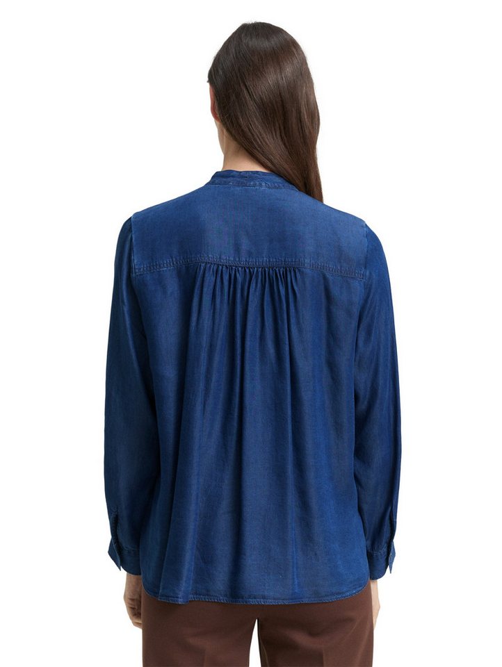 TOM TAILOR Hemdbluse mit Schleife am Kragen – Bild 2 von 5