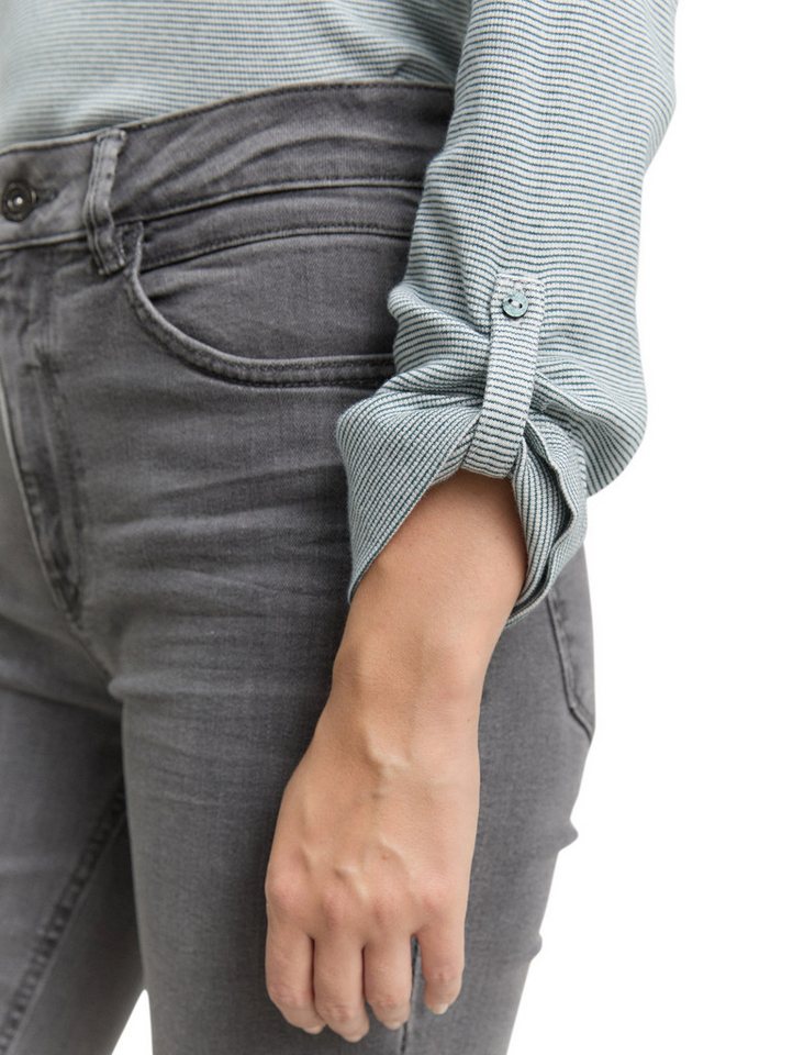 TOM TAILOR Henleyshirt mit Turn-Up-Arm – Bild 3 von 5