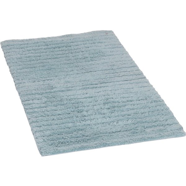 TOM TAILOR HOME Badematte Cotton Stripes, Höhe 20 mm, rutschhemmend beschichtet, strapazierfähig, fußbodenheizungsgeeignet, Baumwolle, quadratisch, Uni Farben, 