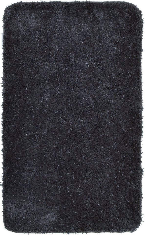 TOM TAILOR HOME Badematte Cozy Bath UNI, Badvorleger, Badezimmer Teppich, Höhe 27 mm, rutschhemmend beschichtet, fußbodenheizungsgeeignet, Polyester, rechteckig – Bild 2 von 5