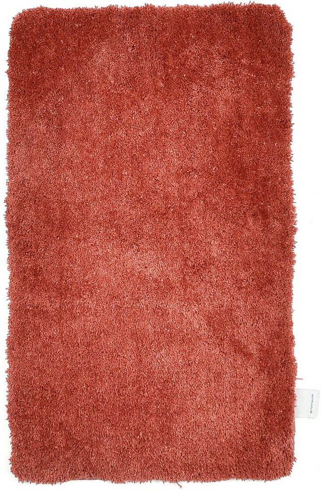 TOM TAILOR HOME Badematte Cozy Bath UNI, Badvorleger, Badezimmer Teppich, Höhe 27 mm, rutschhemmend beschichtet, fußbodenheizungsgeeignet, Polyester, rechteckig – Bild 2 von 5
