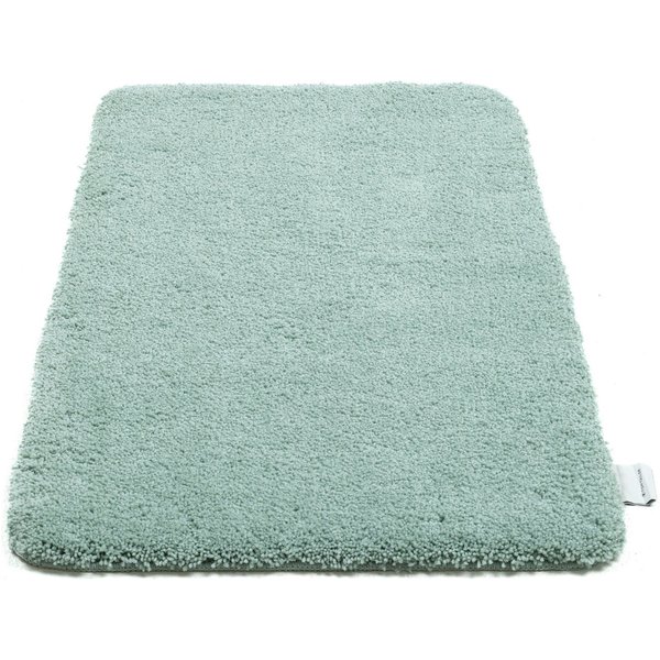 TOM TAILOR HOME Badematte Cozy Bath UNI, Badvorleger, Badezimmer Teppich, Höhe 27 mm, rutschhemmend beschichtet, fußbodenheizungsgeeignet, Polyester, rechteckig