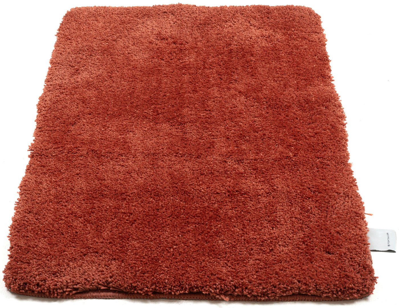 TOM TAILOR HOME Badematte Cozy Bath UNI, Badvorleger, Badezimmer Teppich, Höhe 27 mm, rutschhemmend beschichtet, fußbodenheizungsgeeignet, Polyester, rechteckig – Bild 4 von 5