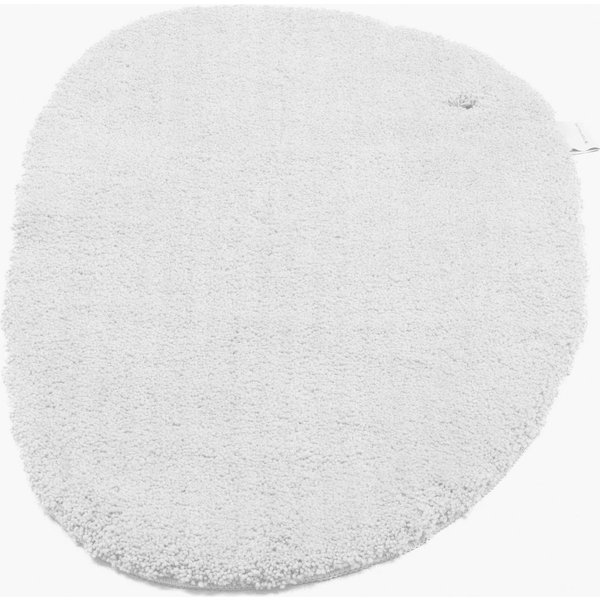 TOM TAILOR HOME Badematte Cozy Bath UNI, Badvorleger, Badezimmer Teppich, Höhe 27 mm, rutschhemmend beschichtet, fußbodenheizungsgeeignet, Polyester, oval, Badt