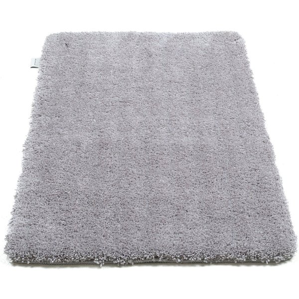 TOM TAILOR HOME Badematte Cozy Bath UNI, Badvorleger, Badezimmer Teppich, Höhe 27 mm, rutschhemmend beschichtet, fußbodenheizungsgeeignet, Polyester, rechteckig