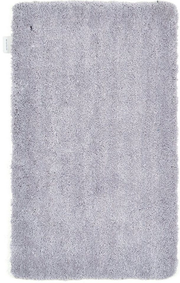 TOM TAILOR HOME Badematte Cozy Bath UNI, Badvorleger, Badezimmer Teppich, Höhe 27 mm, rutschhemmend beschichtet, fußbodenheizungsgeeignet, Polyester, rechteckig – Bild 2 von 5