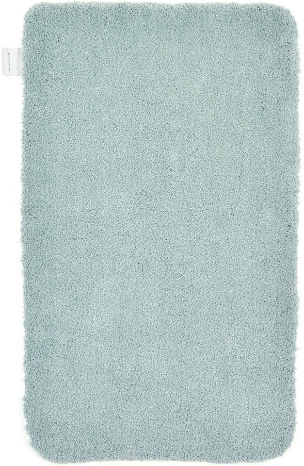 TOM TAILOR HOME Badematte Cozy Bath UNI, Badvorleger, Badezimmer Teppich, Höhe 27 mm, rutschhemmend beschichtet, fußbodenheizungsgeeignet, Polyester, rechteckig – Bild 2 von 5