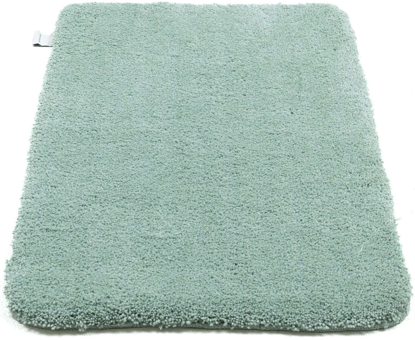 TOM TAILOR HOME Badematte Cozy Bath UNI, Badvorleger, Badezimmer Teppich, Höhe 27 mm, rutschhemmend beschichtet, fußbodenheizungsgeeignet, Polyester, rechteckig – Bild 3 von 5
