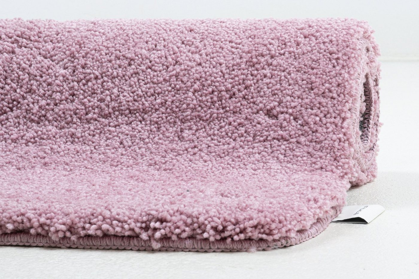 TOM TAILOR HOME Badematte Cozy Bath UNI, Badvorleger, Badezimmer Teppich, Höhe 27 mm, rutschhemmend beschichtet, fußbodenheizungsgeeignet, Polyester, rechteckig – Bild 5 von 5