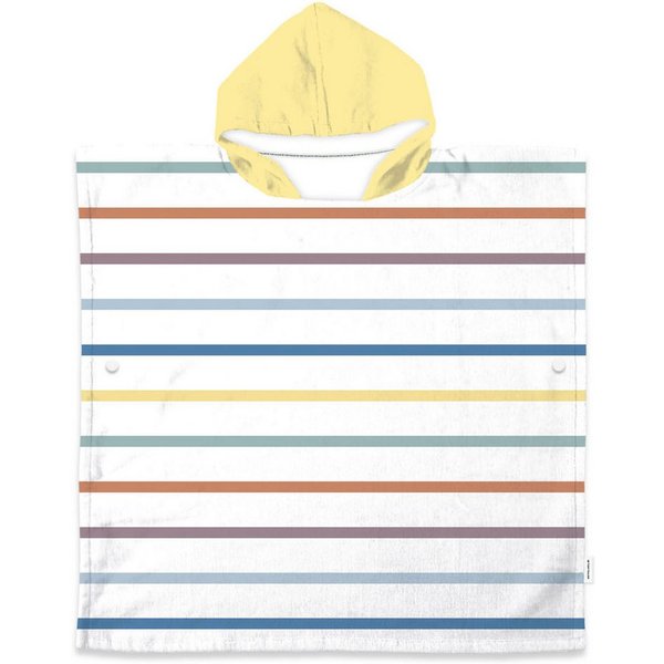 TOM TAILOR HOME Badeponcho Poncho KIDS, Midilänge, Frottier, Kapuze