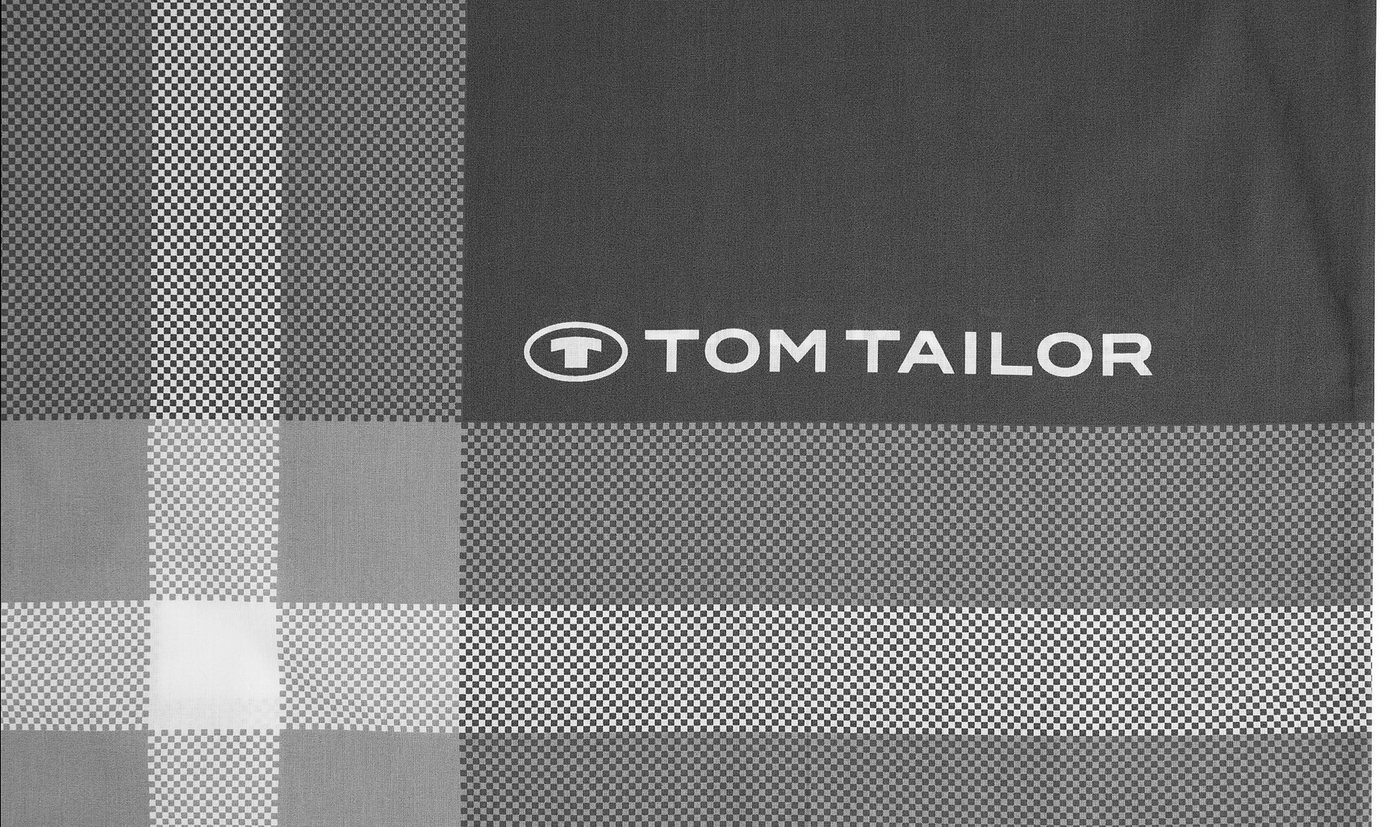 TOM TAILOR HOME Bettwäsche Nick in Gr. 135x200 oder 155x220 cm, Renforcé, 3 teilig, mit Gratiszugabe Gästehandtuch – Bild 5 von 5