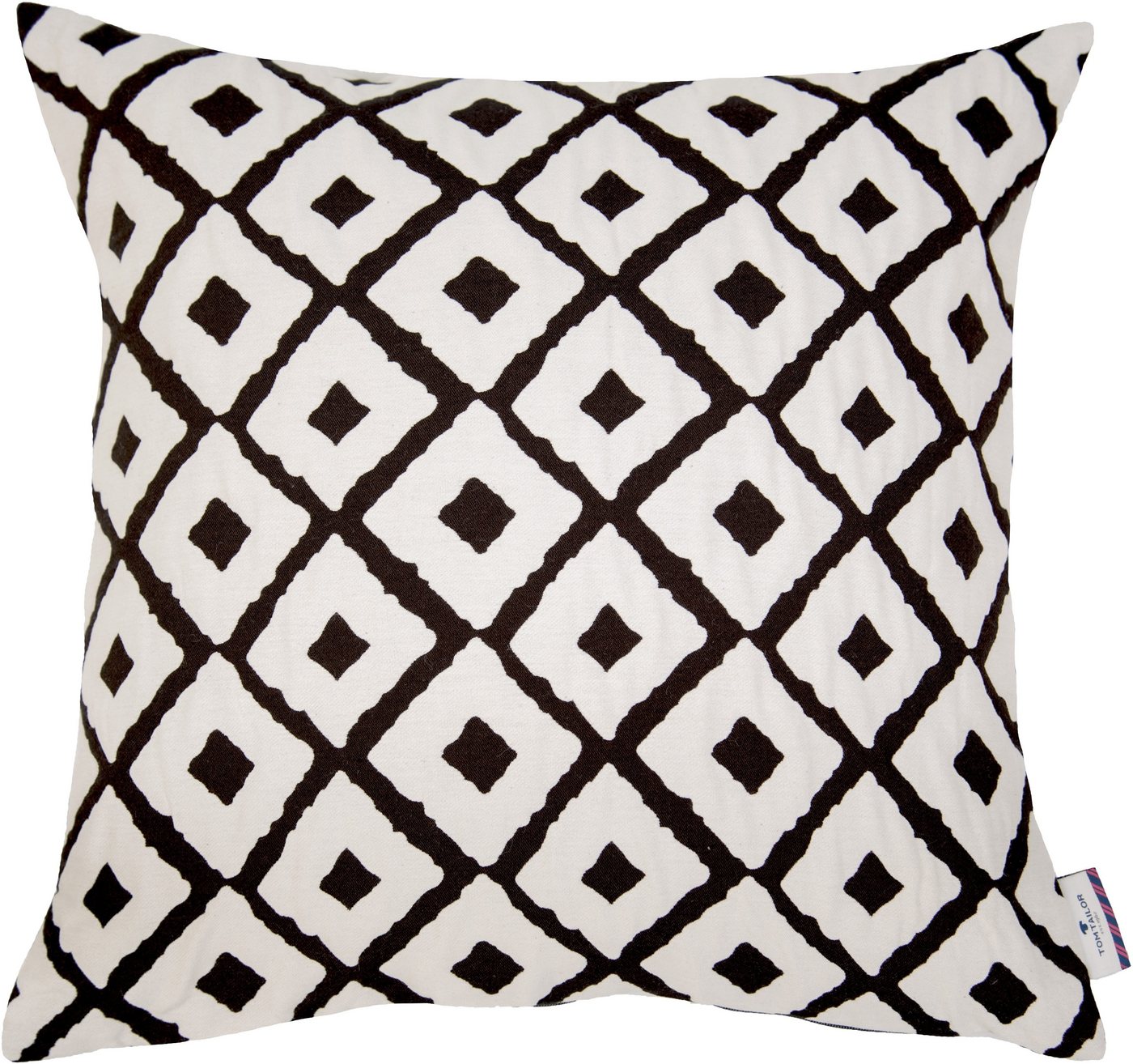 TOM TAILOR HOME Dekokissen Small Squares, Kissenhülle ohne Füllung, 1 Stück – Bild 2 von 5