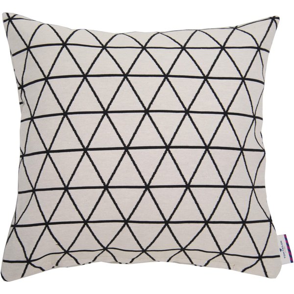 TOM TAILOR HOME Dekokissen TRIANGLE, Kissenhülle ohne Füllung, 1 Stück