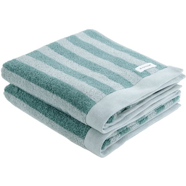 TOM TAILOR HOME Handtuch CLASSIC BATH, Frottier (2-St), 100% Baumwolle, 50x100 cm, in trendigen Farben