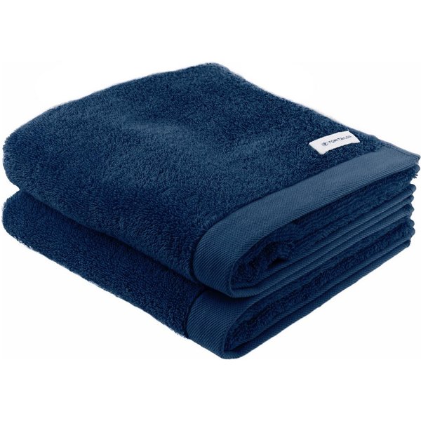 TOM TAILOR HOME Handtuch COLOR BATH, Frottier (2-St), 100% Baumwolle, 50x100 cm, uni, große Farbauswahl