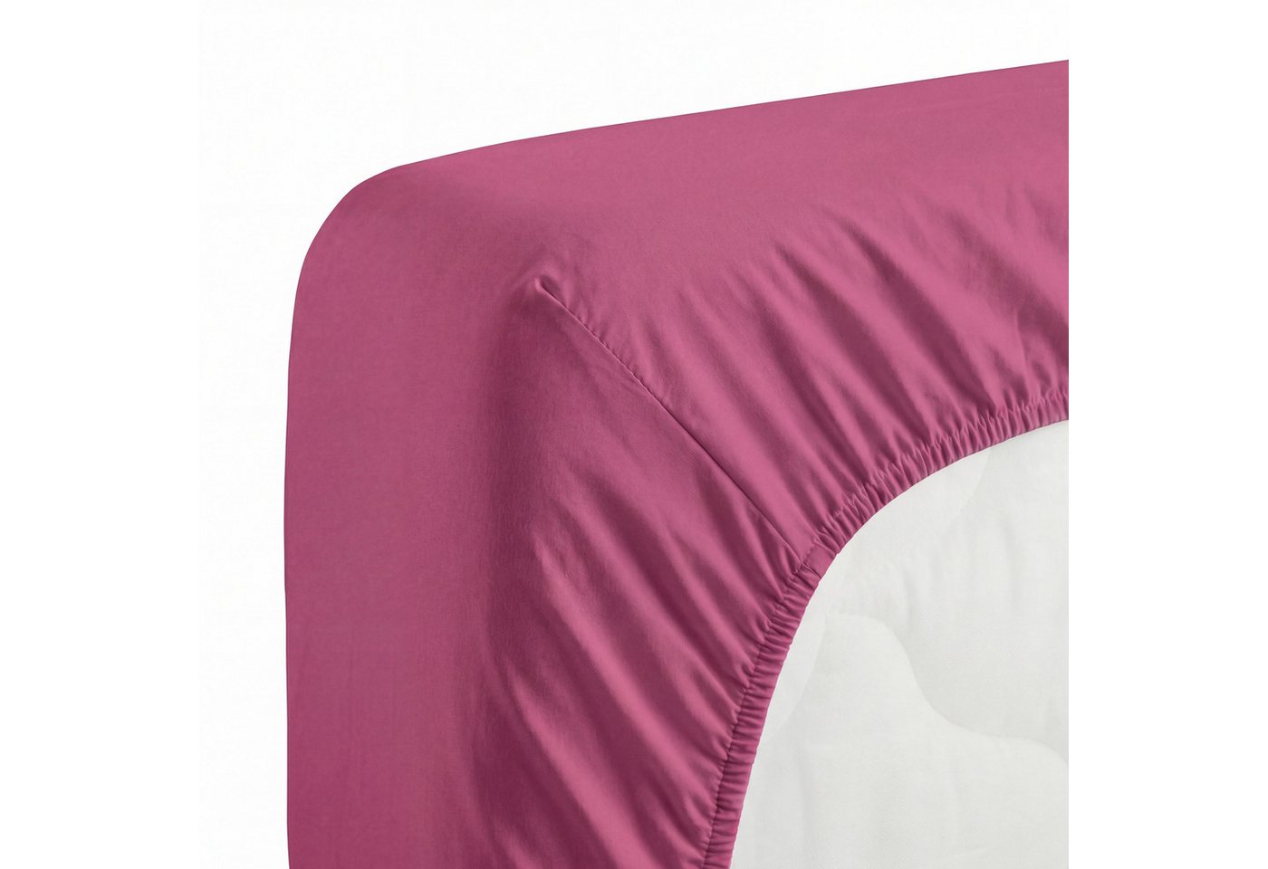 TOM TAILOR HOME Spannbettlaken Tom Tailor Jersey, Jersey, Gummizug: rundum, (1 Stück), ab Größe 90x200 cm, Laken in hochwertiger Jersey Qualität – Bild 3 von 5
