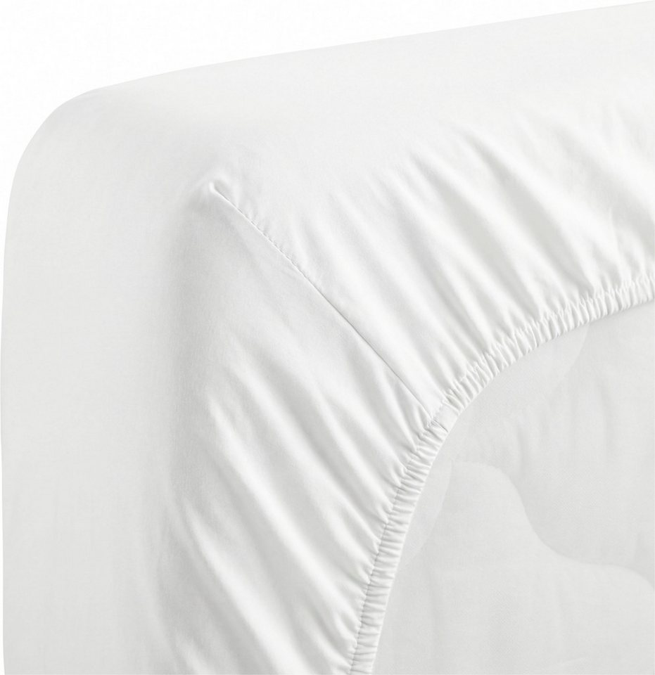 TOM TAILOR HOME Spannbettlaken Tom Tailor Jersey, Jersey, Gummizug: rundum, (1 Stück), ab Größe 90x200 cm, Laken in hochwertiger Jersey Qualität – Bild 3 von 5