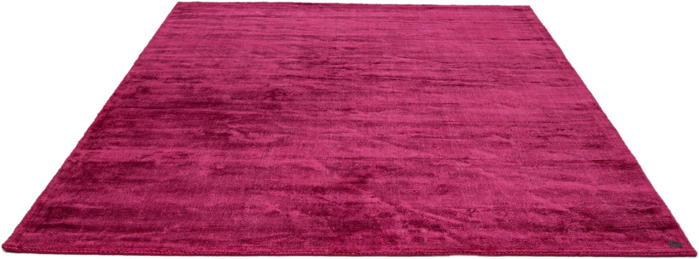 TOM TAILOR HOME Teppich Shine uni, rechteckig, Höhe: 8 mm, Handwebteppich, 100% Viskose, handgewebt, mit elegantem Schimmer – Bild 3 von 5