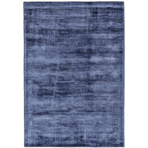 TOM TAILOR HOME Teppich Shine uni, rechteckig, Höhe: 8 mm, Handwebteppich, 100% Viskose, handgewebt, mit elegantem Schimmer