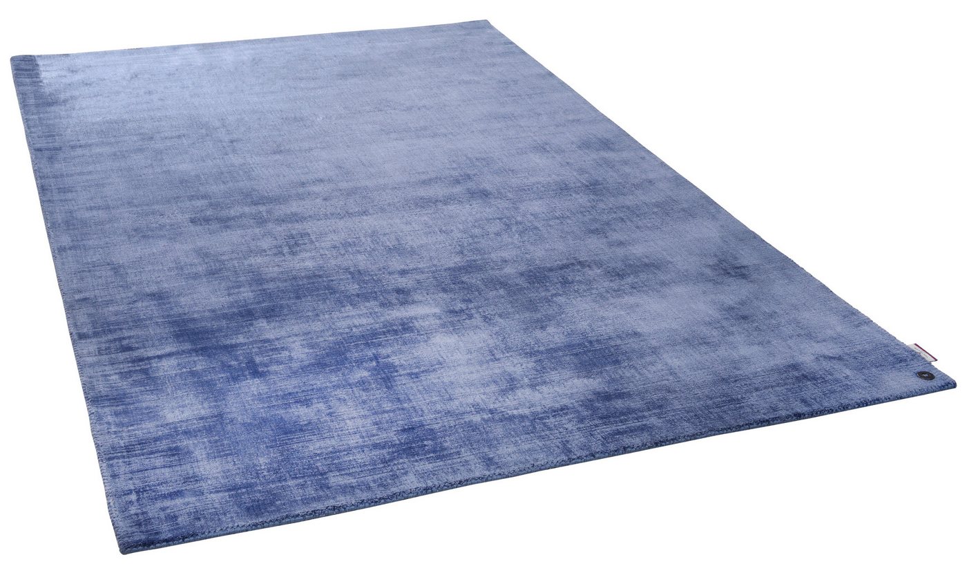 TOM TAILOR HOME Teppich Shine uni, rechteckig, Höhe: 8 mm, Handwebteppich, 100% Viskose, handgewebt, mit elegantem Schimmer – Bild 3 von 5