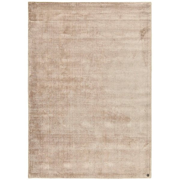 TOM TAILOR HOME Teppich Shine uni, rechteckig, Höhe: 8 mm, Handwebteppich, 100% Viskose, handgewebt, mit elegantem Schimmer