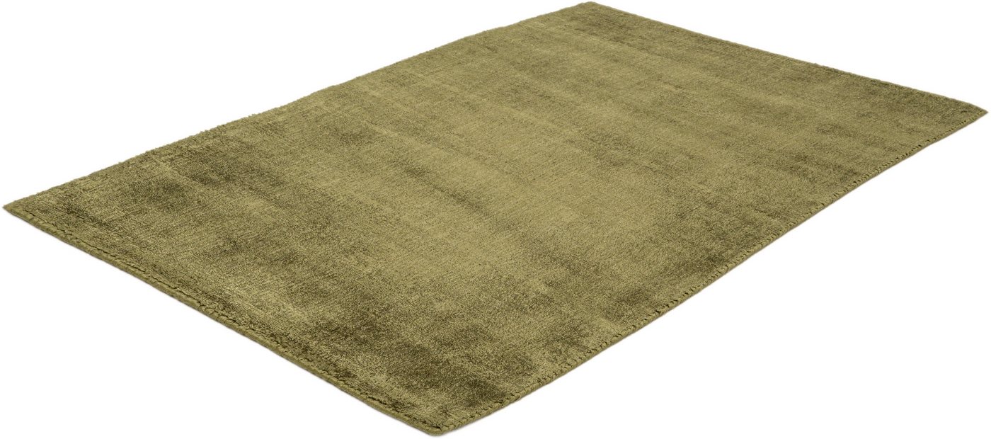 TOM TAILOR HOME Teppich Shine uni, rechteckig, Höhe: 8 mm, Handwebteppich, 100% Viskose, handgewebt, mit elegantem Schimmer – Bild 3 von 5