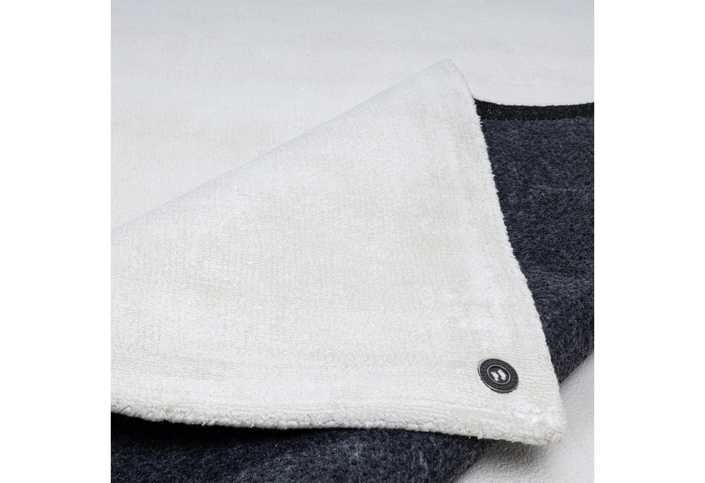 TOM TAILOR HOME Teppich Shine uni, rechteckig, Höhe: 8 mm, Handwebteppich, 100% Viskose, handgewebt, mit elegantem Schimmer – Bild 3 von 5