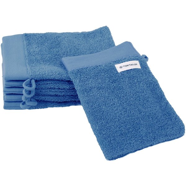 TOM TAILOR HOME Waschhandschuh Waschhandschuh COLOR BATH, Frottier (6-St)