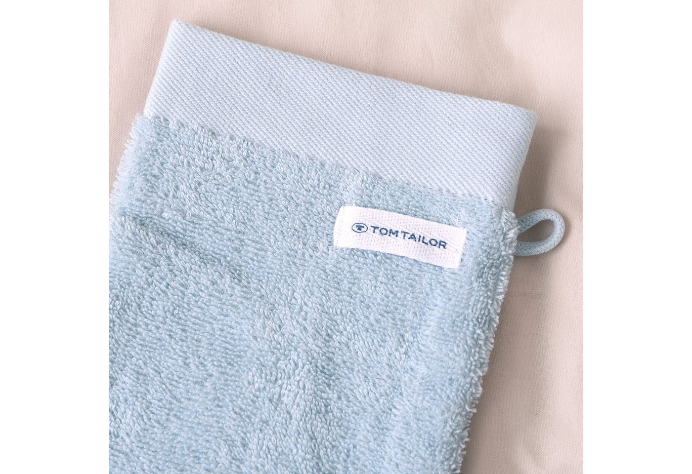 TOM TAILOR HOME Waschhandschuh Waschhandschuh COLOR BATH, Frottier (6-St) – Bild 2 von 5