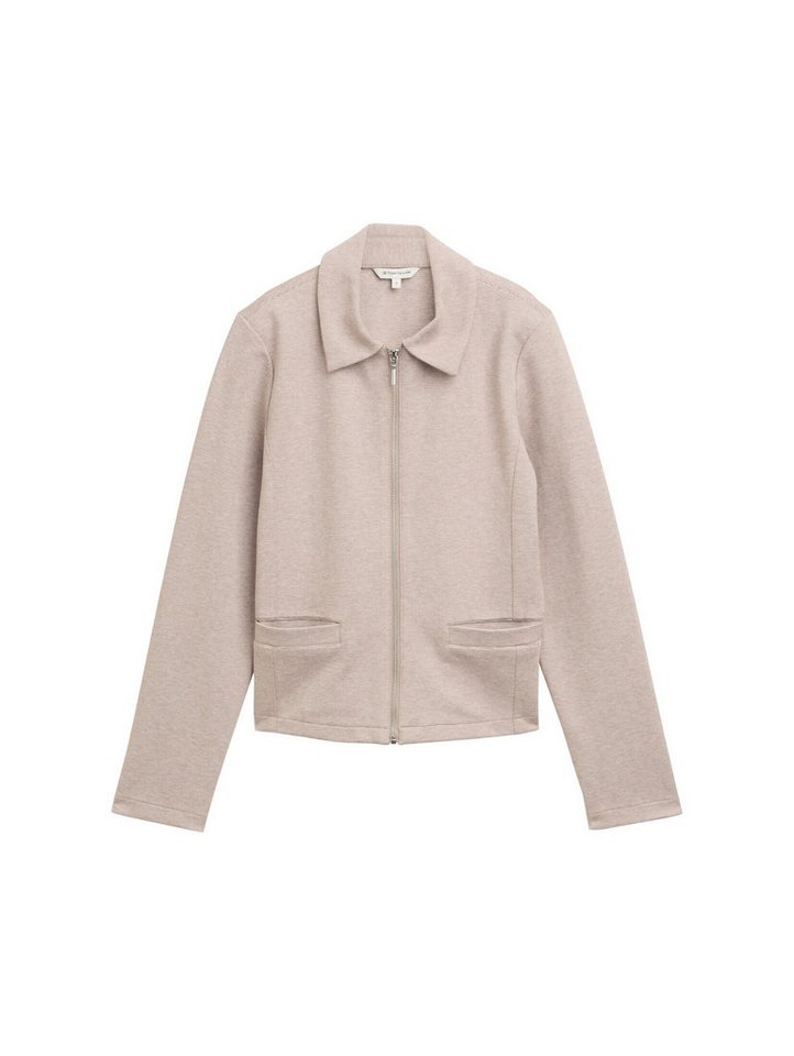 TOM TAILOR Jackenblazer Blazer Regular Fit Jacke mit Reißverschluss – Bild 2 von 5