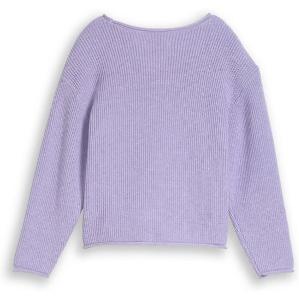TOM TAILOR Jacquardpullover mit Streifen Muster