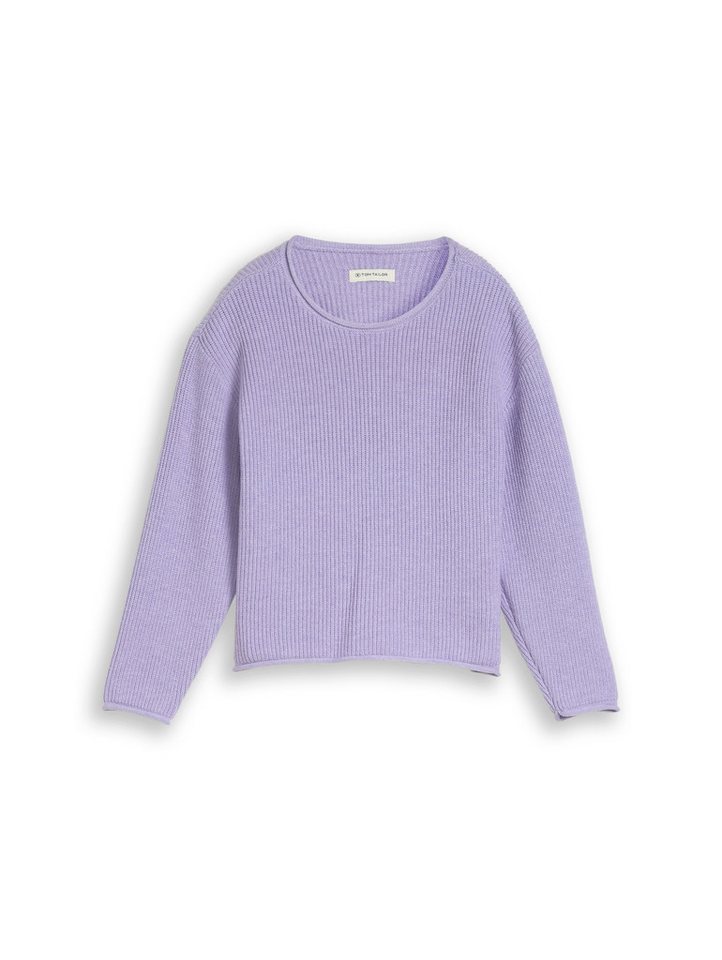 TOM TAILOR Jacquardpullover mit Streifen Muster – Bild 2 von 3