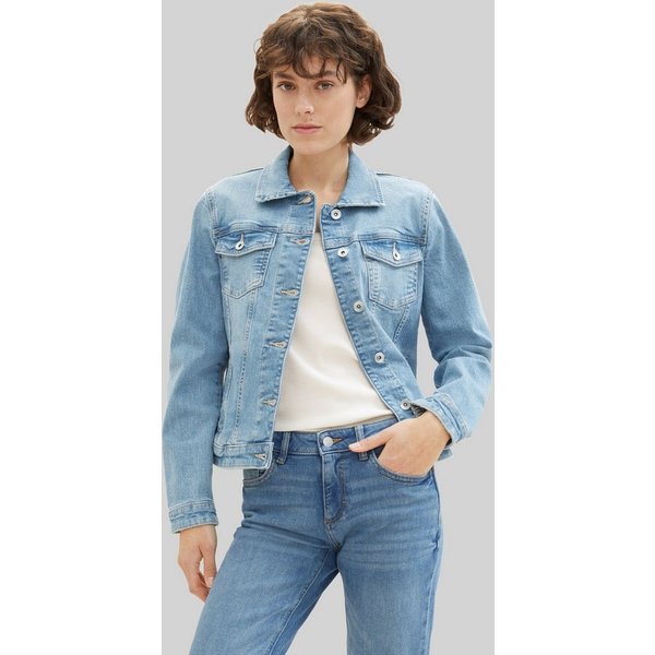 TOM TAILOR Jeansjacke Jacken Jeansjacke mit recycelter Baumwolle