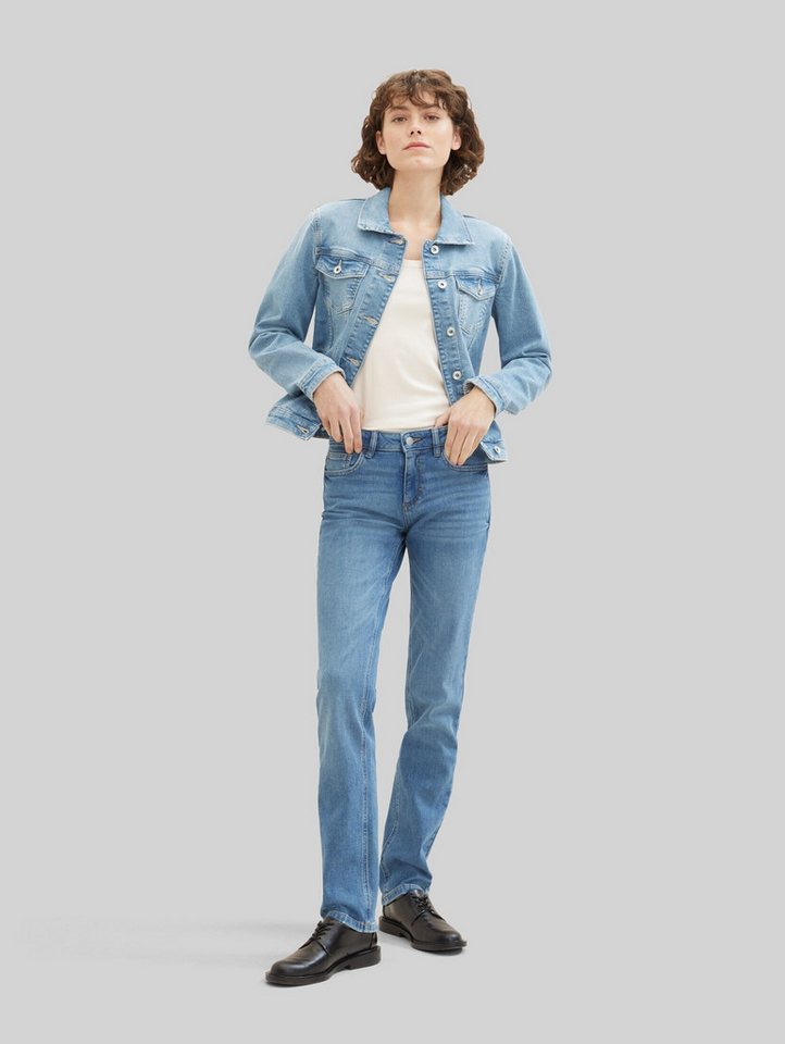 TOM TAILOR Jeansjacke Jacken Jeansjacke mit recycelter Baumwolle – Bild 5 von 5