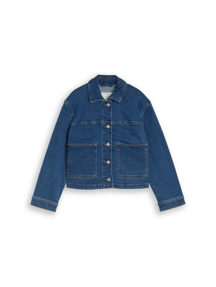 TOM TAILOR Jeansjacke mit Taschen – Bild 2 von 4
