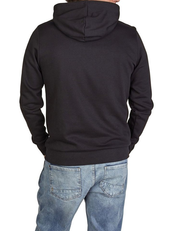 TOM TAILOR Kapuzenpullover Herren Printed Hoodie Regular Fit Streetwear Sweatshirt mit Kapuze – Bild 2 von 5
