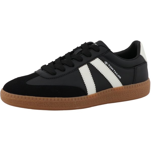 TOM TAILOR Kauthar Sneaker Freizeitschuh, Halbschuh, Schnürschuh mit Kontrastbesatz