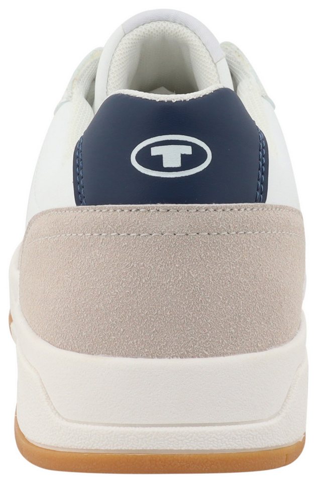 TOM TAILOR Keilsneaker, Freizeitschuh, Halbschuh, Schnürschuh mit Lochmuster – Bild 2 von 5