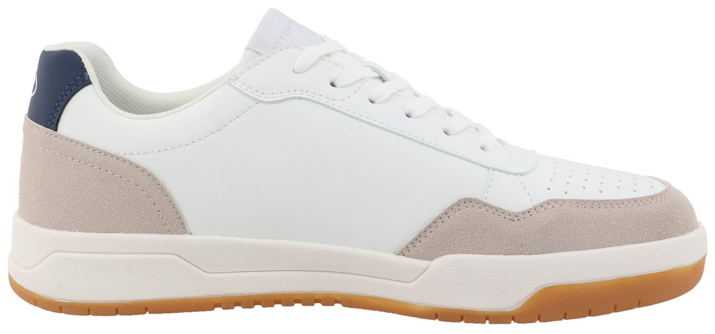 TOM TAILOR Keilsneaker, Freizeitschuh, Halbschuh, Schnürschuh mit Lochmuster – Bild 5 von 5