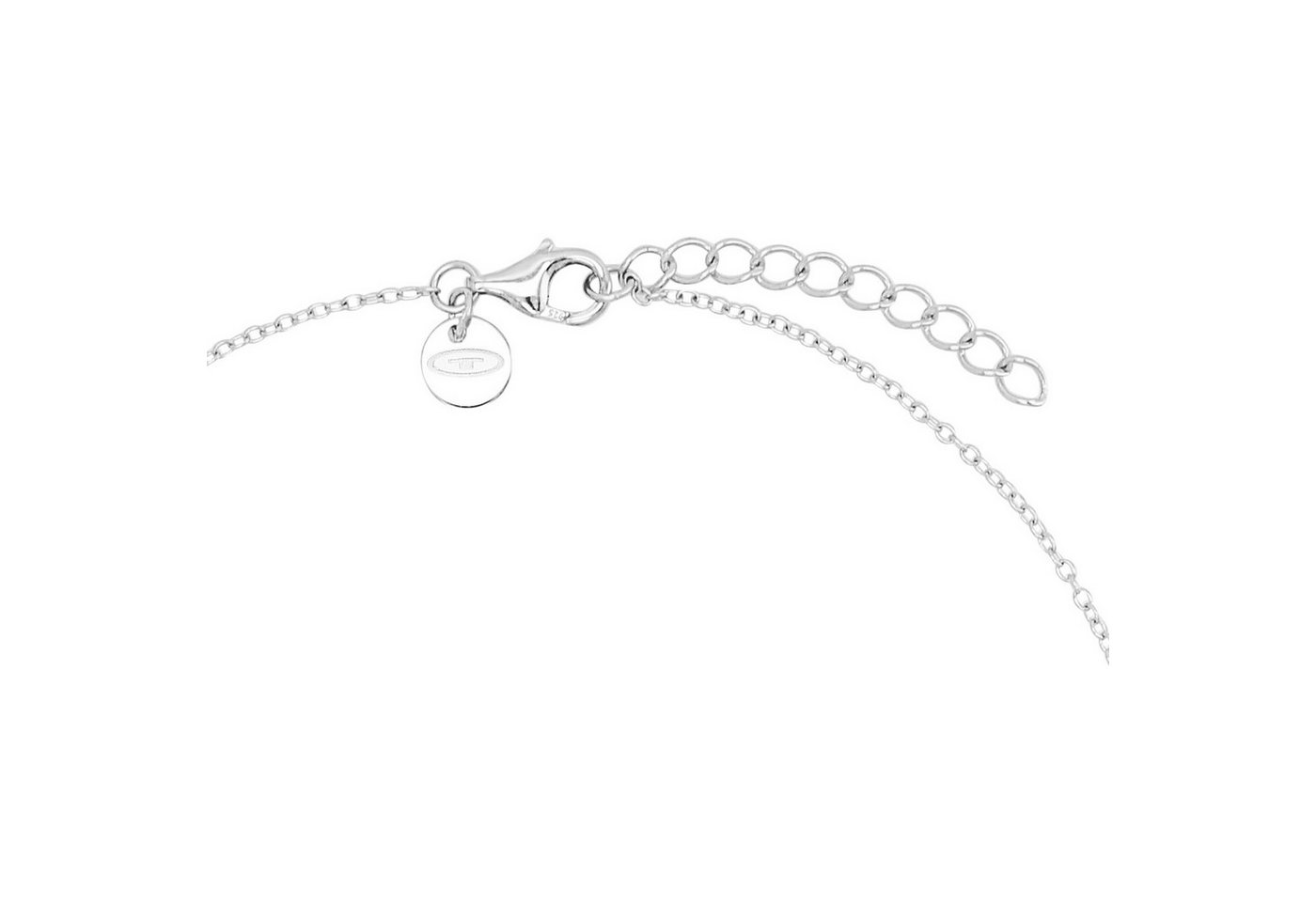 TOM TAILOR Kette mit Anhänger Schmuck Geschenk Silber 925 Infinity Unendlichkeitsschleife, mit Zirkonia (synth) – Bild 4 von 5