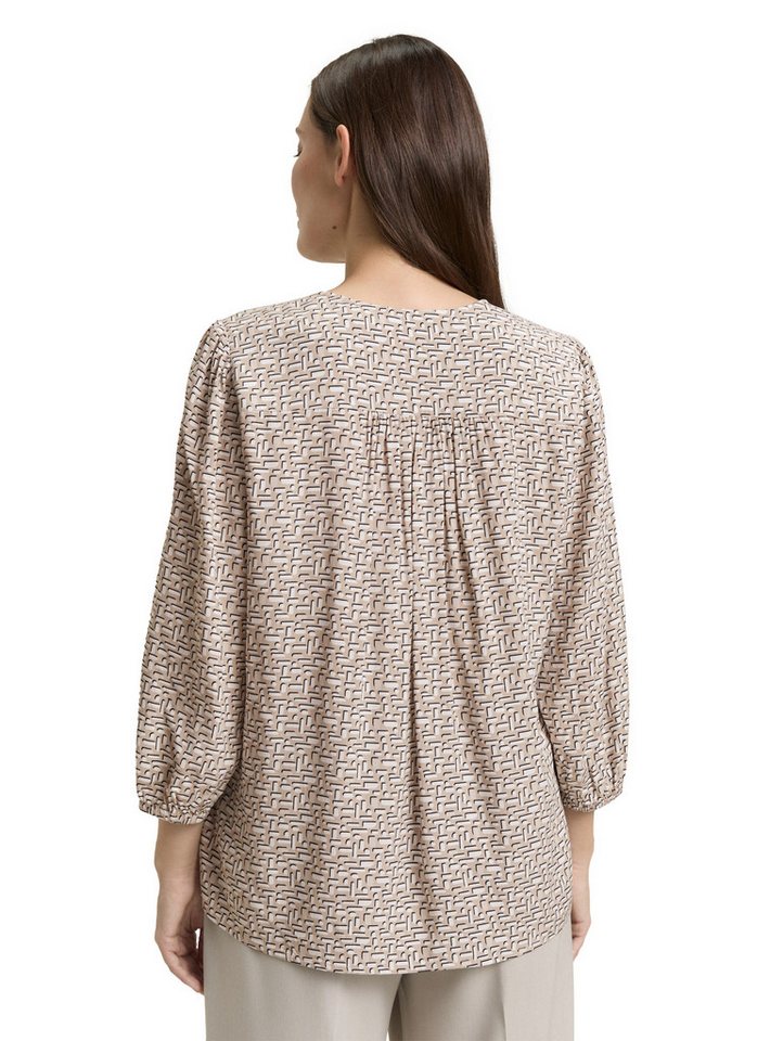 TOM TAILOR Klassische Bluse mit All-Over Print – Bild 2 von 5